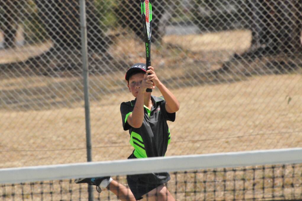 EAGER TO GET ON THE COURT: Stawell Tennis Club junior player Jack Stevens will be looking forward to getting back playing in the new season for the summer. Picture: CASSANDRA LANGLEY
