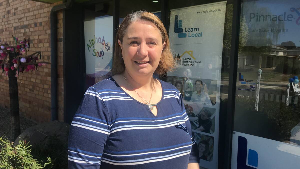 WELCOME: New coordinator Christine Dearman welcomes people into the Stawell Neighbourhood House. Picture: CASSANDRA LANGLEY