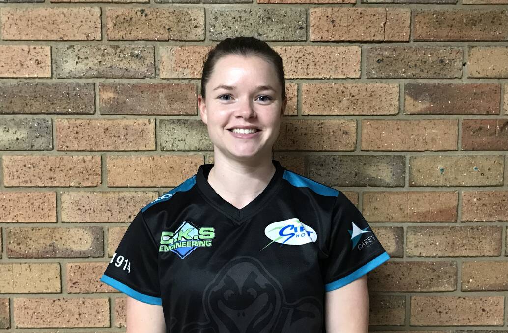 NEW BEGGININGS: Sarah Morris moved to the Swifts in 2019 and is starting to find her way in the Baggies' A Grade team. Picture: CASSANDRA LANGLEY