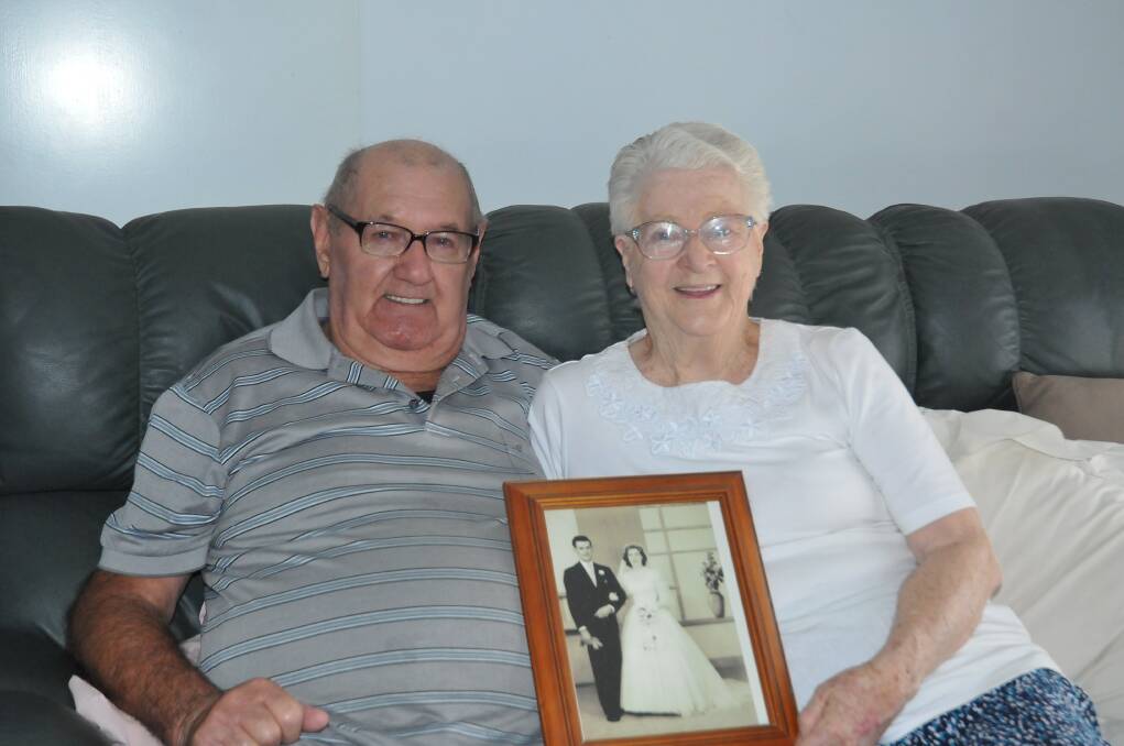 TOGETHER: Geoff and Gwenda Dunn celebrated their 60th Wedding Anniversary in February. Picture: CASSANDRA LANGLEY