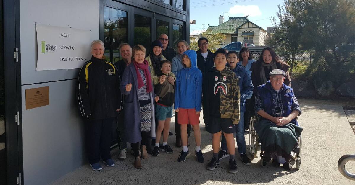 READY TO WALK: The Olive Branch Church members in Ararat is ready to walk on Saturday to help raise money for the world’s poorest and persecuted communities. Picture: CONTRIBUTED