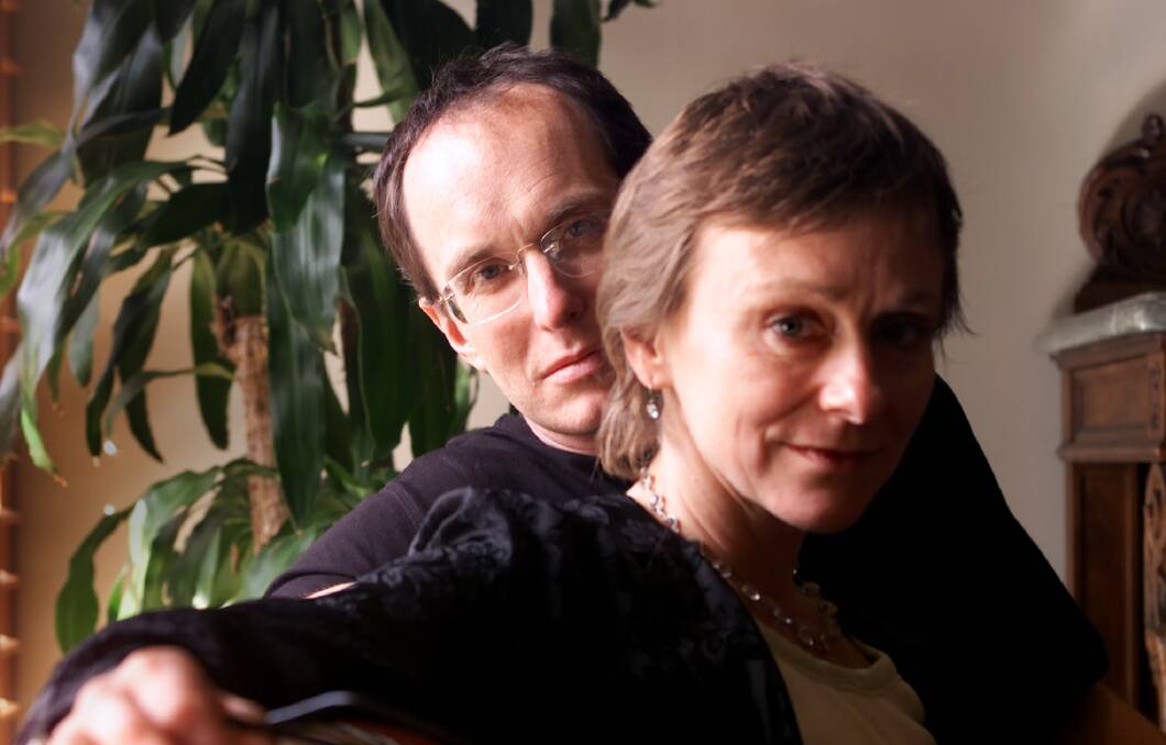 Authors Nicci Gerrard and Sean French. Picture: Vince Caligiuri