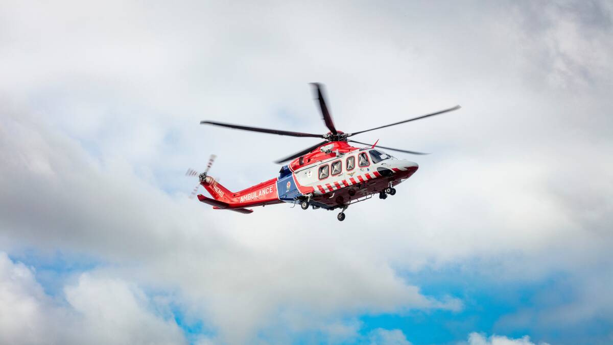 Man airlifted after crash near Marnoo