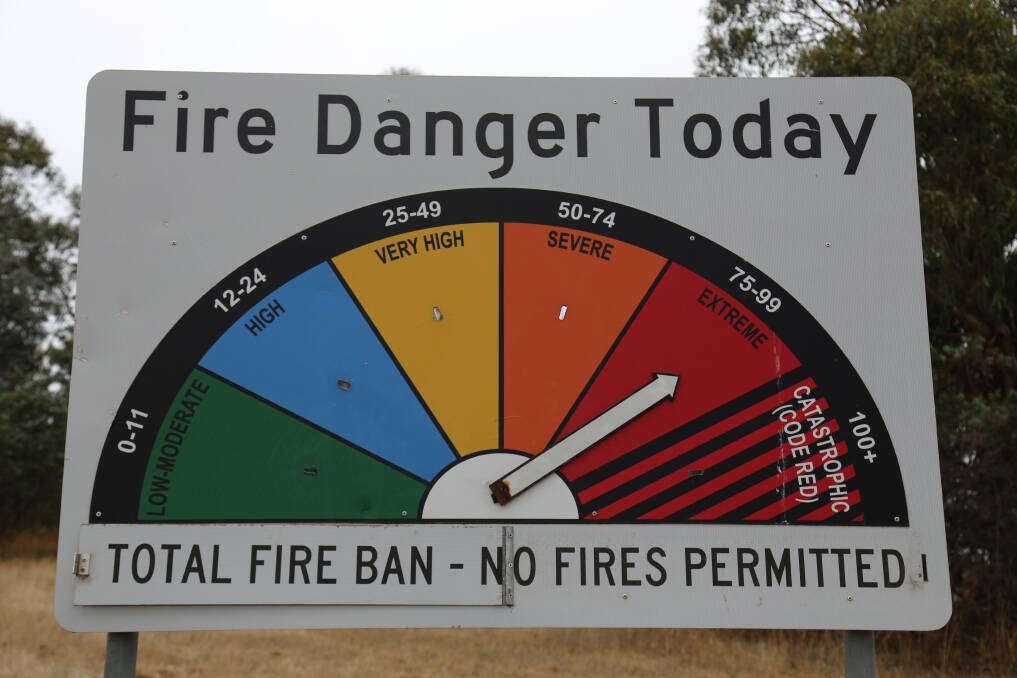 Country Fire Authority declares Total Fire Ban day for Wimmera, Mallee