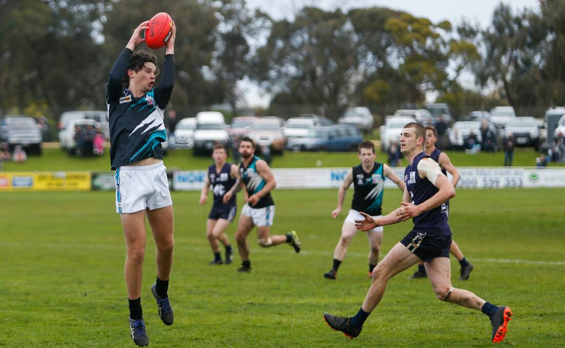 Will they play?: Kolora-Noorat's Ben O'Sullivan in action in the Warrnambool and District league in 2019. Picture: Morgan Hancock