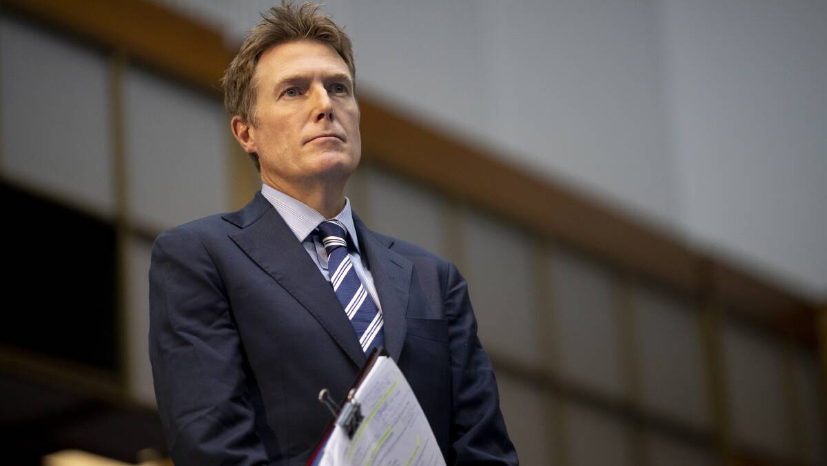 Attorney-General Christian Porter. Picture: Sitthixay Ditthavong 