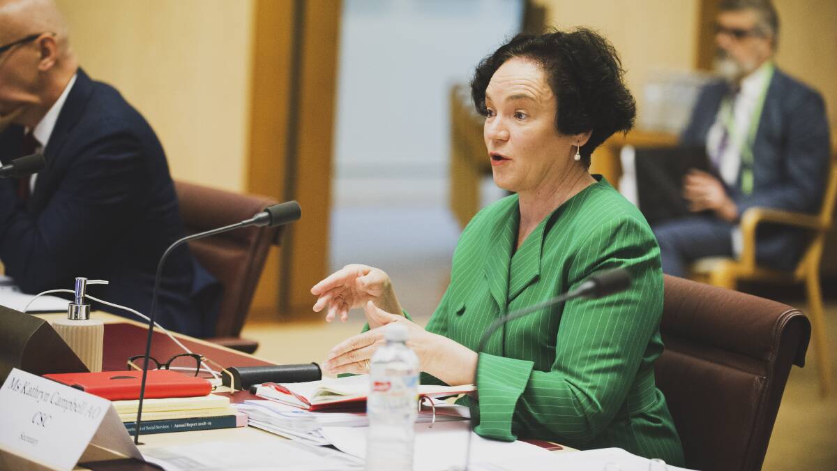Department of Social Services secretary Kathryn Campbell. Picture: Dion Georgopoulos 