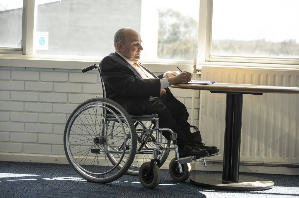 Disability advocate Craig Wallace said he was determined to "kill" independent assessments the moment he saw them. Picture: Sitthixay Ditthavong