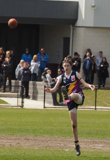 ONE FOR THE FUTURE: Ararat footballer Isabella Simmons is ready to take her journey to the next step in the AFL Women's Academy. Picture: CONTRIBUTED 