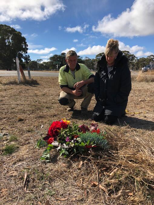 Michael and Debborah Standfield were the first people on the scene after the accident in May which claimed four lives. Picture: Greg Gliddon