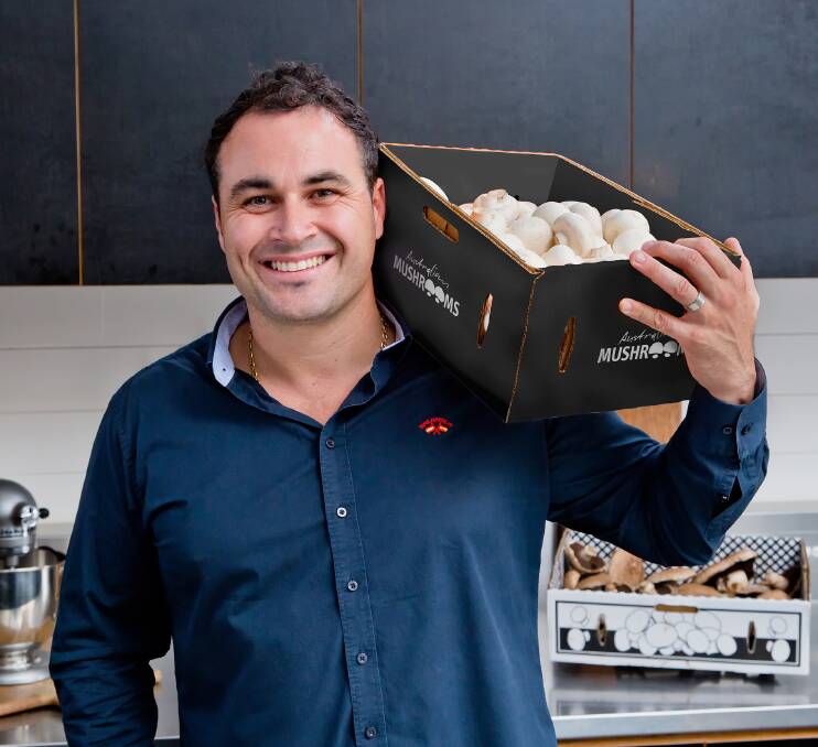 When it comes to Christmas dinner, Miguel Maestre says mushrooms are sure to please. Photo: supplied. 