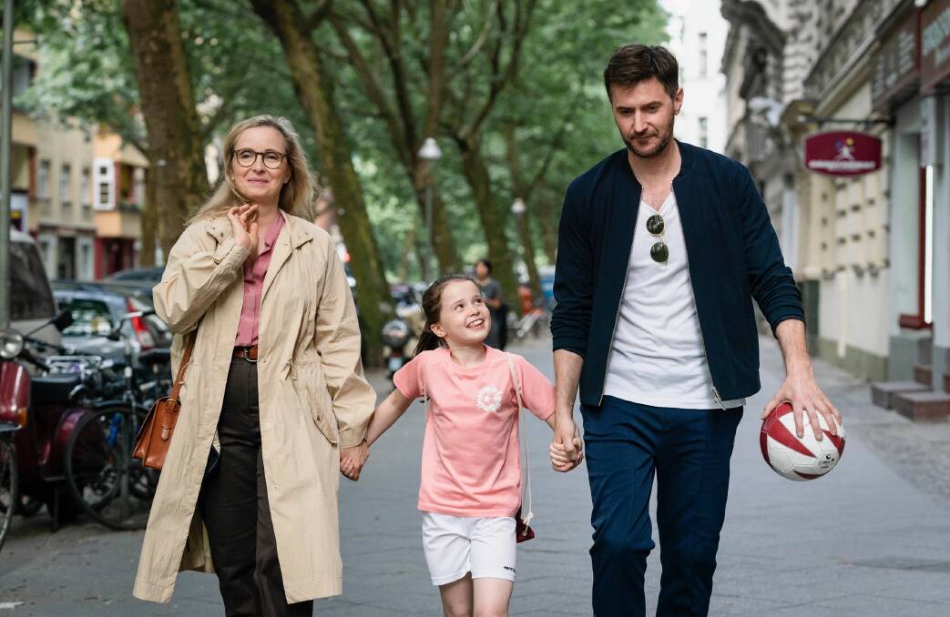 Julie Delpy, Sophia Ally and Richard Armitage in My Zoe. Picture: Blue Fox Entertainment