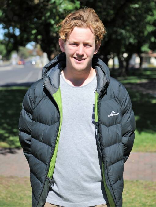 ADVENTURE: Horsham adventurer and advocate Tom Dunn is a Young Leaders Award finalist in the 2019 Victorian Tidy Town awards. Picture: ALEXANDER DARLING