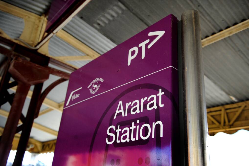 Services to Ararat Station have dropped slightly in punctuality and reliability from September figures.
