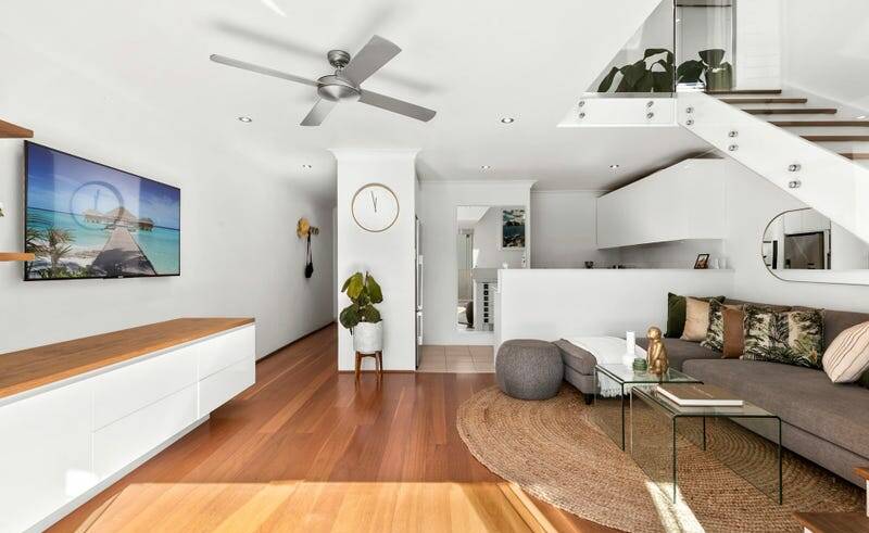 ON THE MARKET: Potential buyers have clambered to inspect this Manly apartment at 4/208 Pittwater Road.