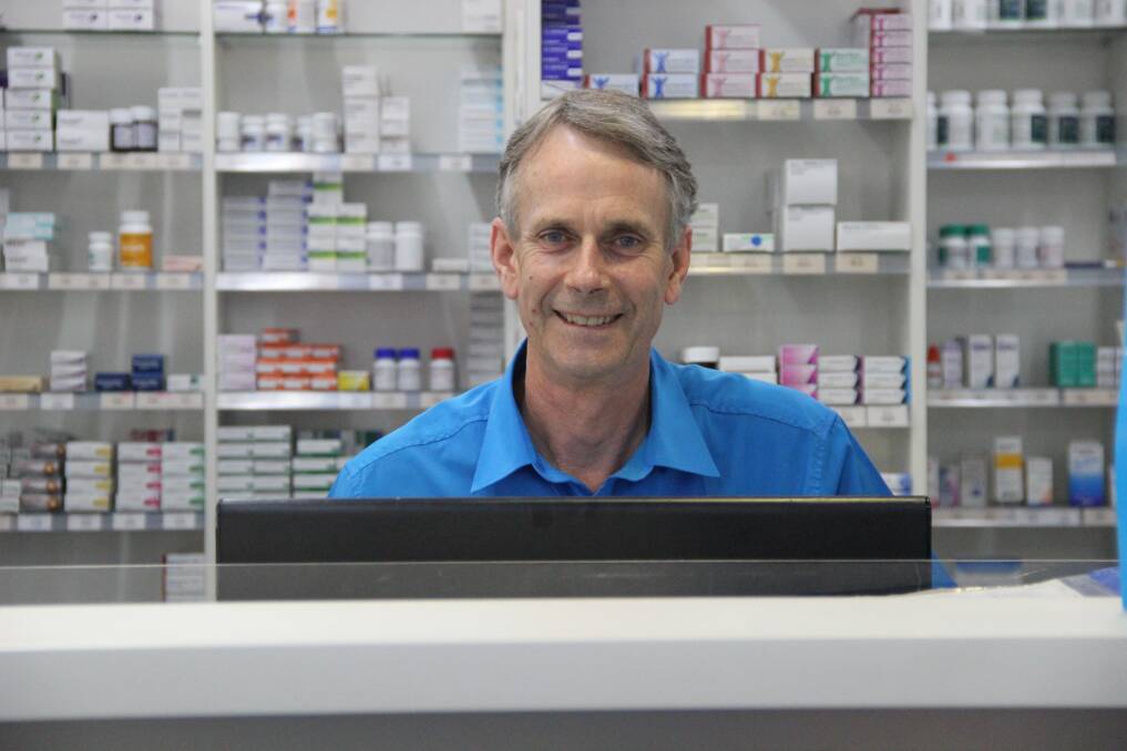 STEPPING DOWN: Brian Hancock has sold his two pharmacies in Stawell and is retiring. He has been a business owner in Stawell for 26 years and will remain in the region in his retirement. Picture: LACHLAN WILLIAMS