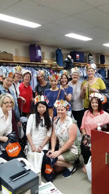Shoppers had a great time at the annual shopping spree in Stawell.