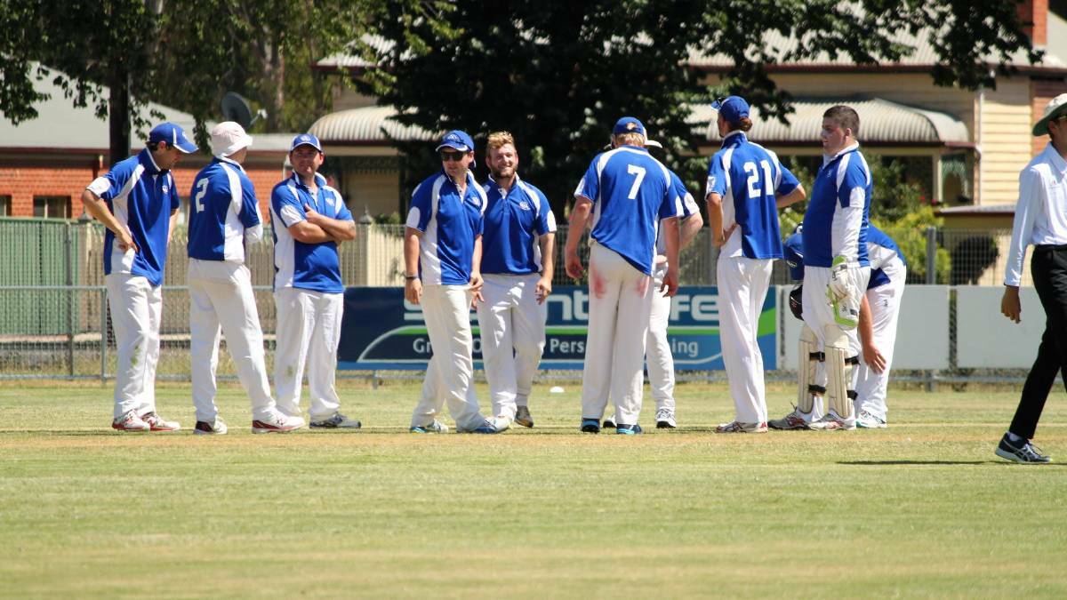 TEAM UNIT: The Grampians Cricket Association side was competitive all week despite not being able to record a win from four attempts. Picture: KELLIE GEHAN