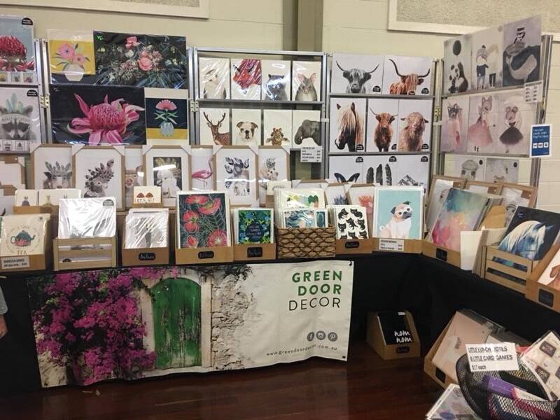 A range of prints and art will be for sale from Green Door Décor.