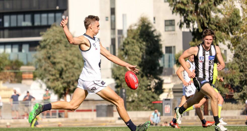 Tom Williamson makes his return through the VFL for Northern Blues. Picture: ROSE ZARUCKY