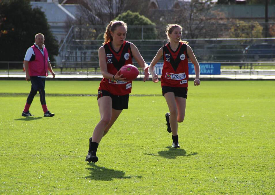 Tahlia Barnett continued to be one of Stawell's best players this season.