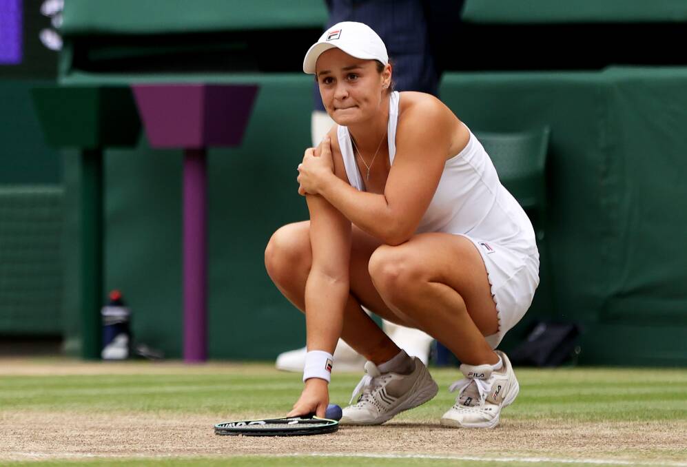 Ash Barty's Wimbledon victory was one for the ages. Photo: Clive Brunskill/Getty