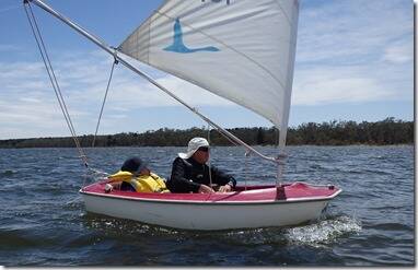 Adventure: The Stawell Yacht Club hosted its first Grampians Sailability Group event for the current sailing season. Photo - Supplied.