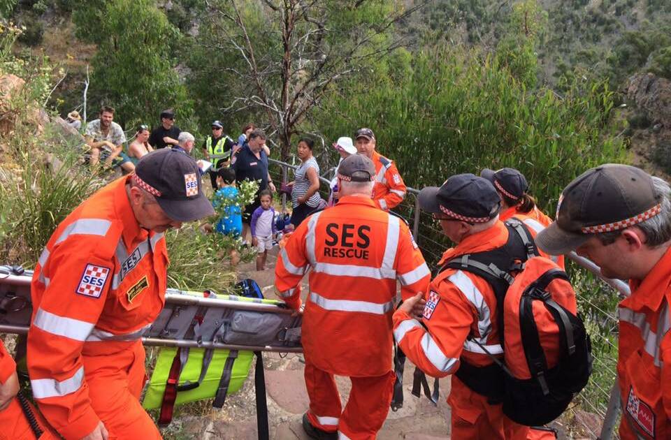 INCREASE: Stawell SES have been busy this year with an abnormally high number of call outs. 