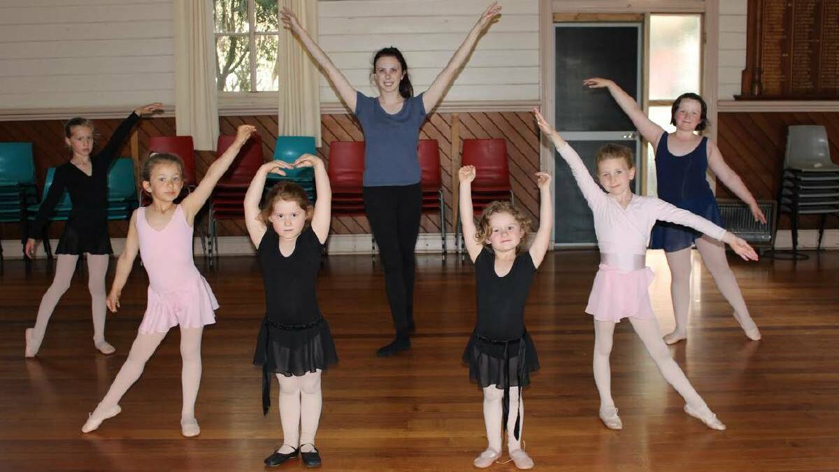 EXCITED: Dance teacher Darcie West, her pupils and the whole Stawell performing Arts Company are excited for the year ahead. 
