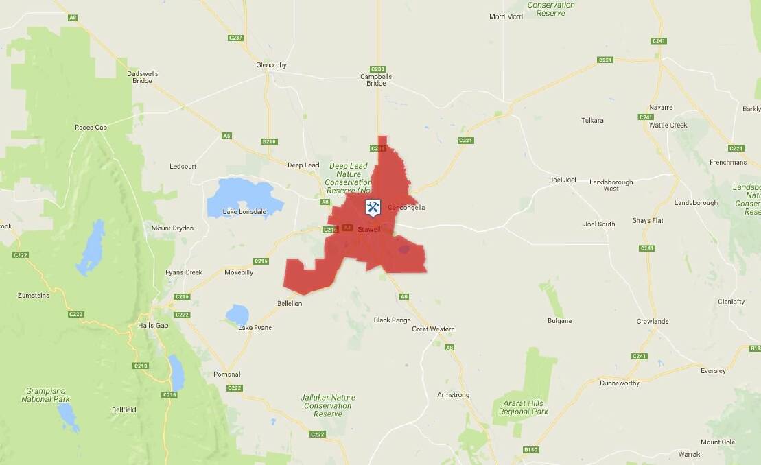 532 people without power at Stawell