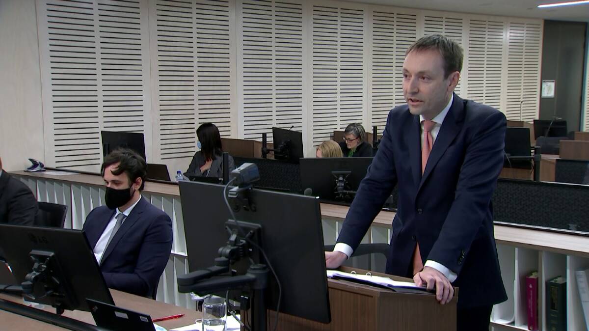 INQUIRY RESUMES: Counsel assisting ICAC Scott Robertson SC gives his opening address on Monday on the investigation and hearings into allegations against former premier Gladys Berejiklian.