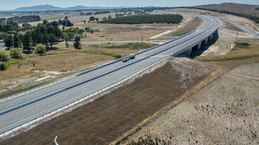 The Trawalla bypass, which was part of previous works to duplicate the Western Highway. Picture: BRUCE HEDGE PHOTOGRAPHY