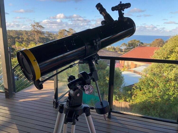 LOOK UP: Telescope, binoculars or bare eyes, there's lots to see. Picture: SUPPLIED