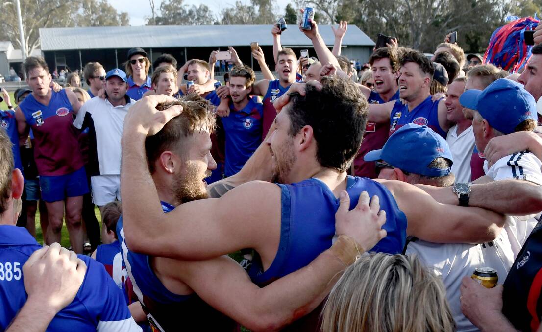 The Horsham Demons won the Wimmera Football League premiership in 2017. 