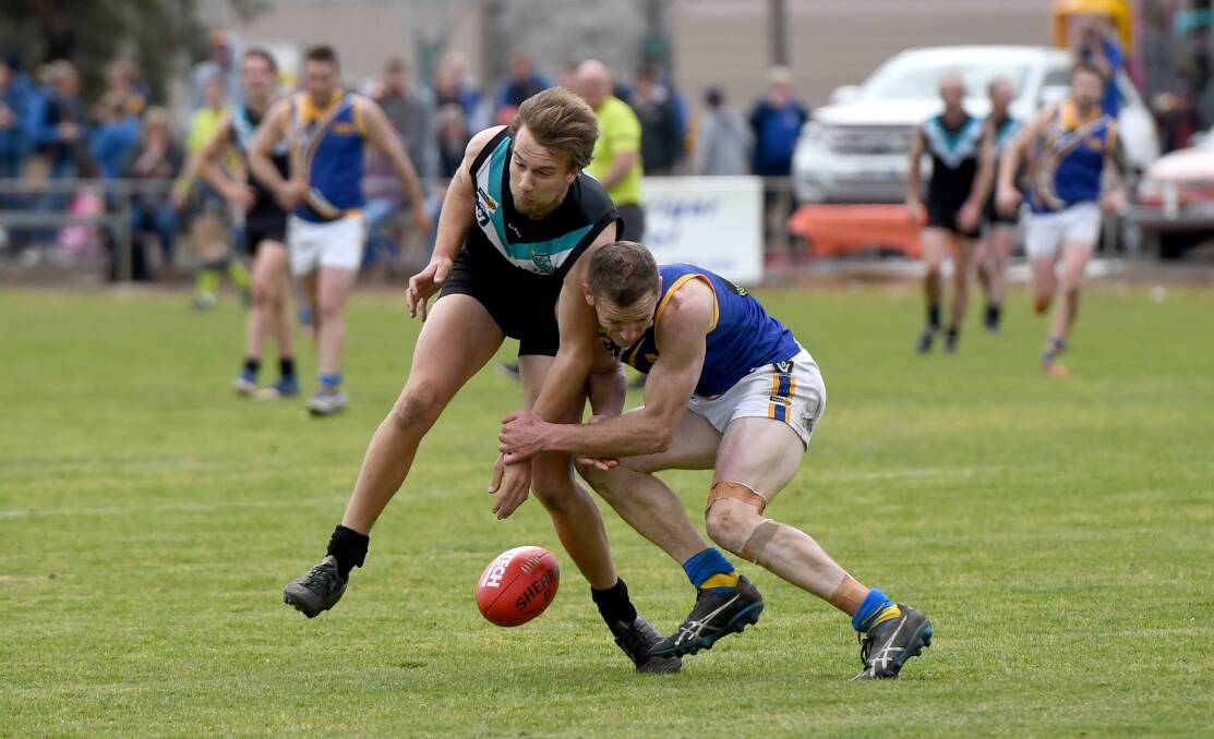 SELECTED: Liam Scott (Swifts) and Sam Anson (Natimuk Utd) have both been selected in the interleague squad. Picture: SAMANTHA CAMARRI