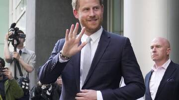 Prince Harry is one of 42 figures suing News Group Newspapers, the publisher of The Sun. (AP PHOTO)