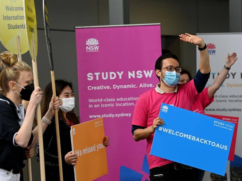 International students and skilled migrants can return to Australia from this week.