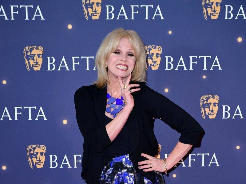 Joanna Lumley has been criticised for making a Ku Klux Klan joke at the Baftas.