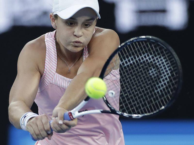 Ashleigh Barty: according to great Rod Laver, she's a future grand slam winner.