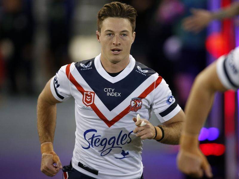 Gold Coast-bound Sam Verrills says he will 'still love' the Roosters despite having to leave them. (Darren Pateman/AAP PHOTOS)