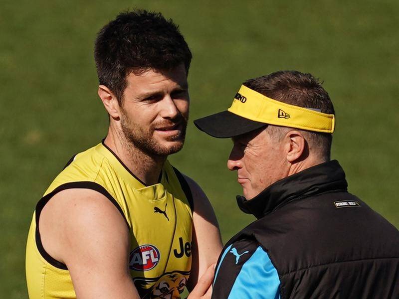 Richmond captain Trent Cotchin says last year's AFL preliminary final exit is irrelevant this week.