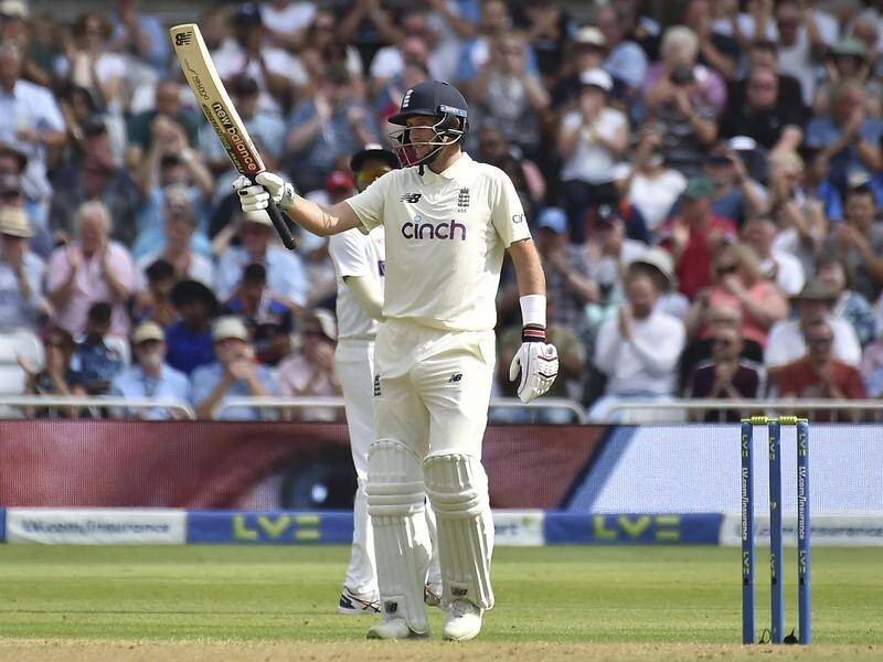 Captain Joe Root made 50 but England suffered at the start of the Test series against India.