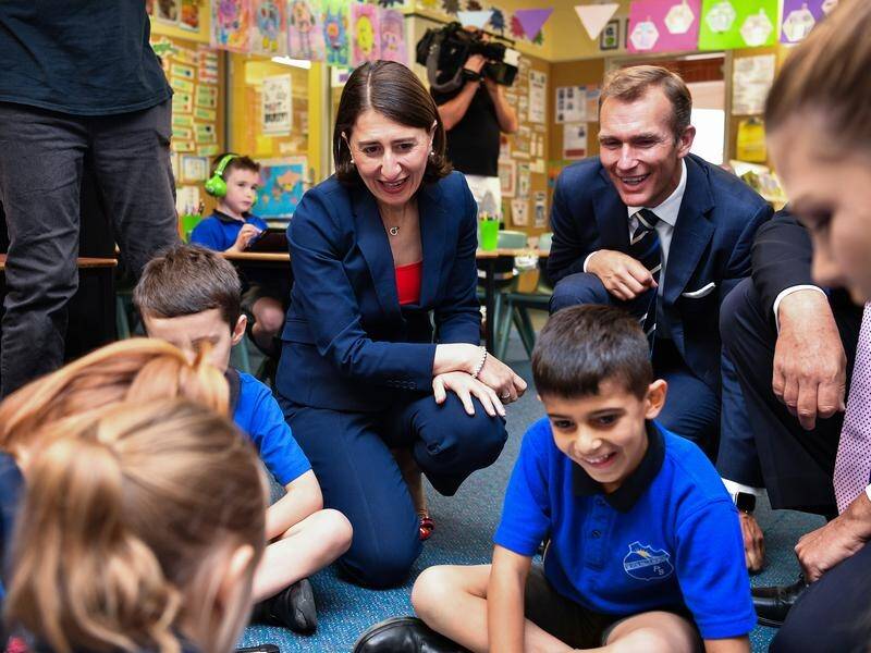 NSW Premier Gladys Berejiklian will announce the addition of almost 400 new classrooms.