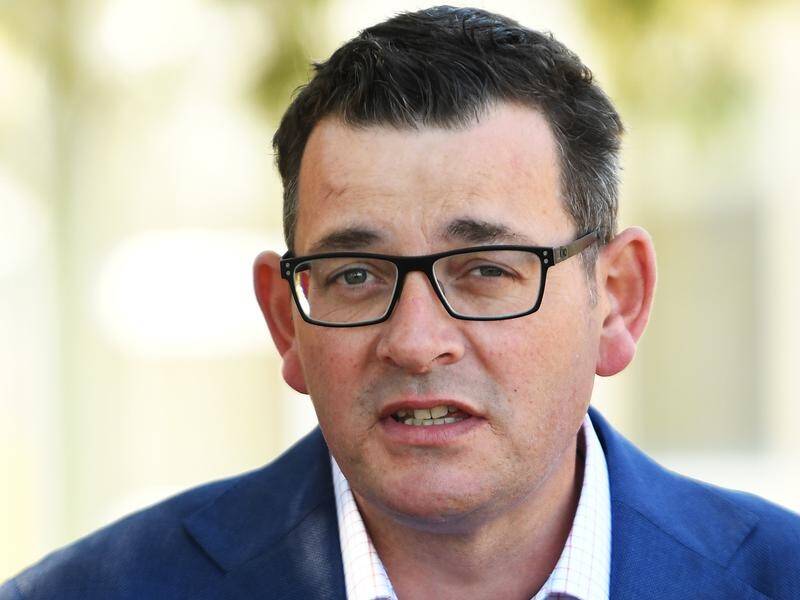 Daniel Andrews says he kept his visit to Pellegrini's Espresso Bar private for a reason.