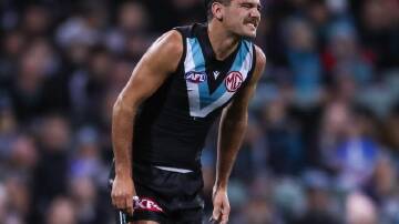 Port Adelaide defender Riley Bonner is expected to miss up to a month of the AFL season.