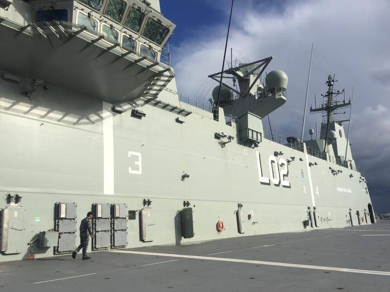 HMAS Canberra is returning to Darwin following the Indo-Pacific Endeavour 2019.