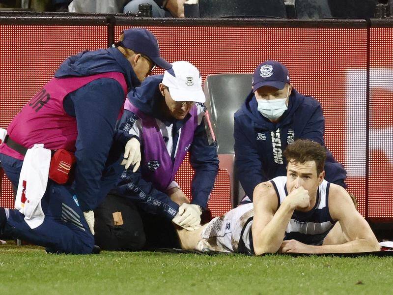 Geelong will not risk rushing Jeremy Cameron back to AFL action too early from a hamstring injury.