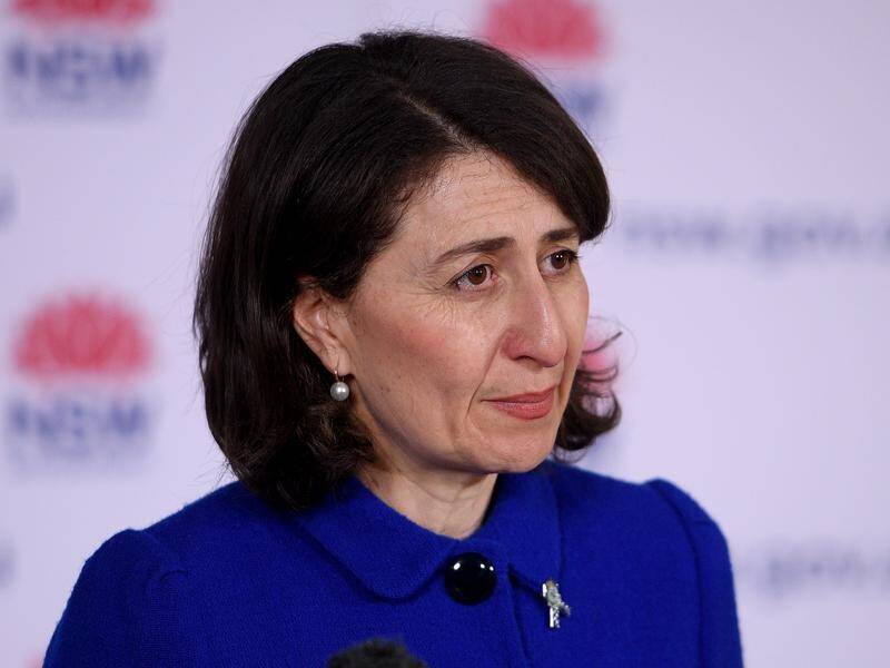 Gladys Berejiklian says fully vaccinated people can visit aged care homes from October 11.