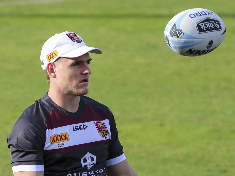 AJ Brimson (pic) has stood out for new Titans coach Justin Holbrook in the NRL pre-season.