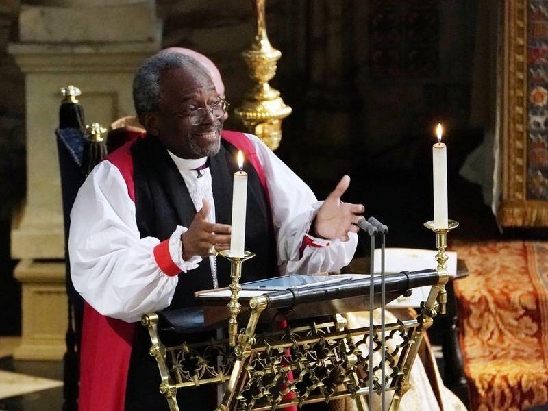Bishop Michael Curry says he thought his invitation to the royal wedding was an April Fool joke.